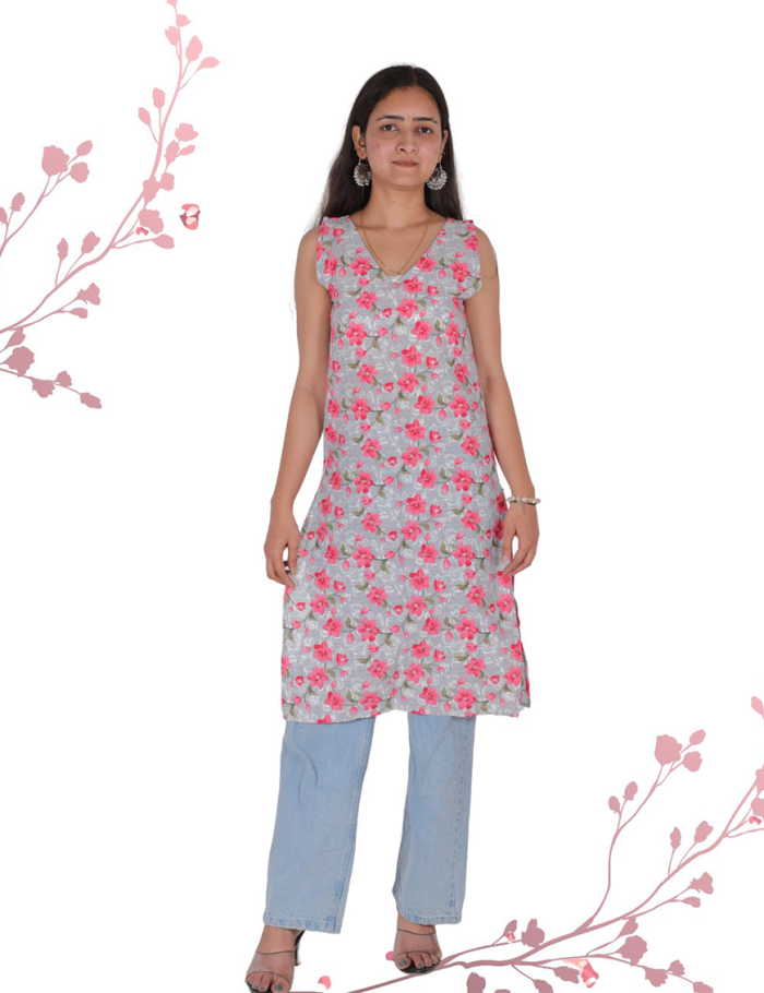 Pink Kurti