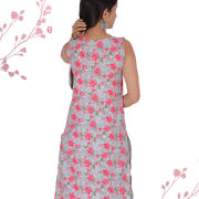 Pink Kurti back